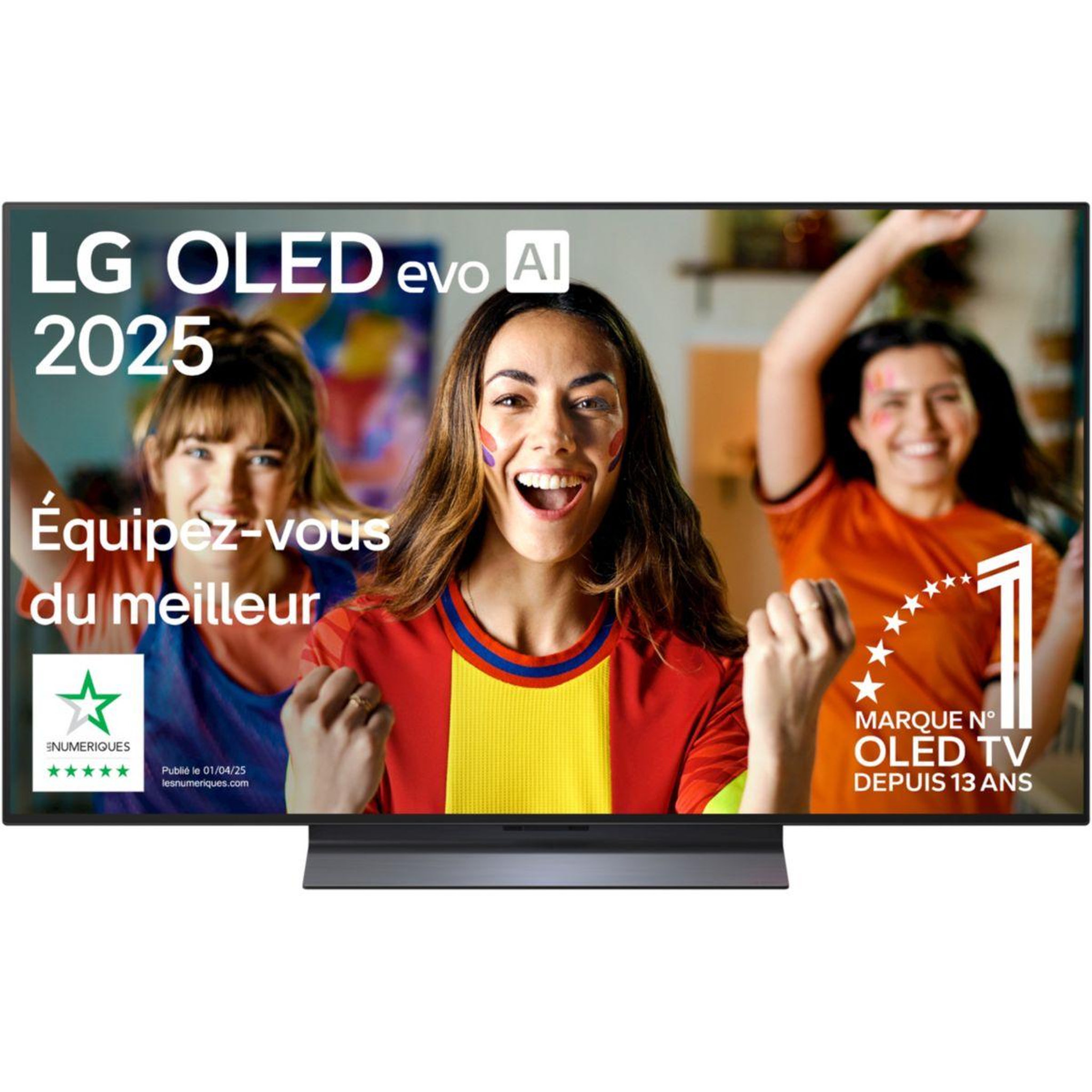 LG Tv oled 77c5 (2025) 77  (195 cm) - expérience gaming, 120hz, smart tv