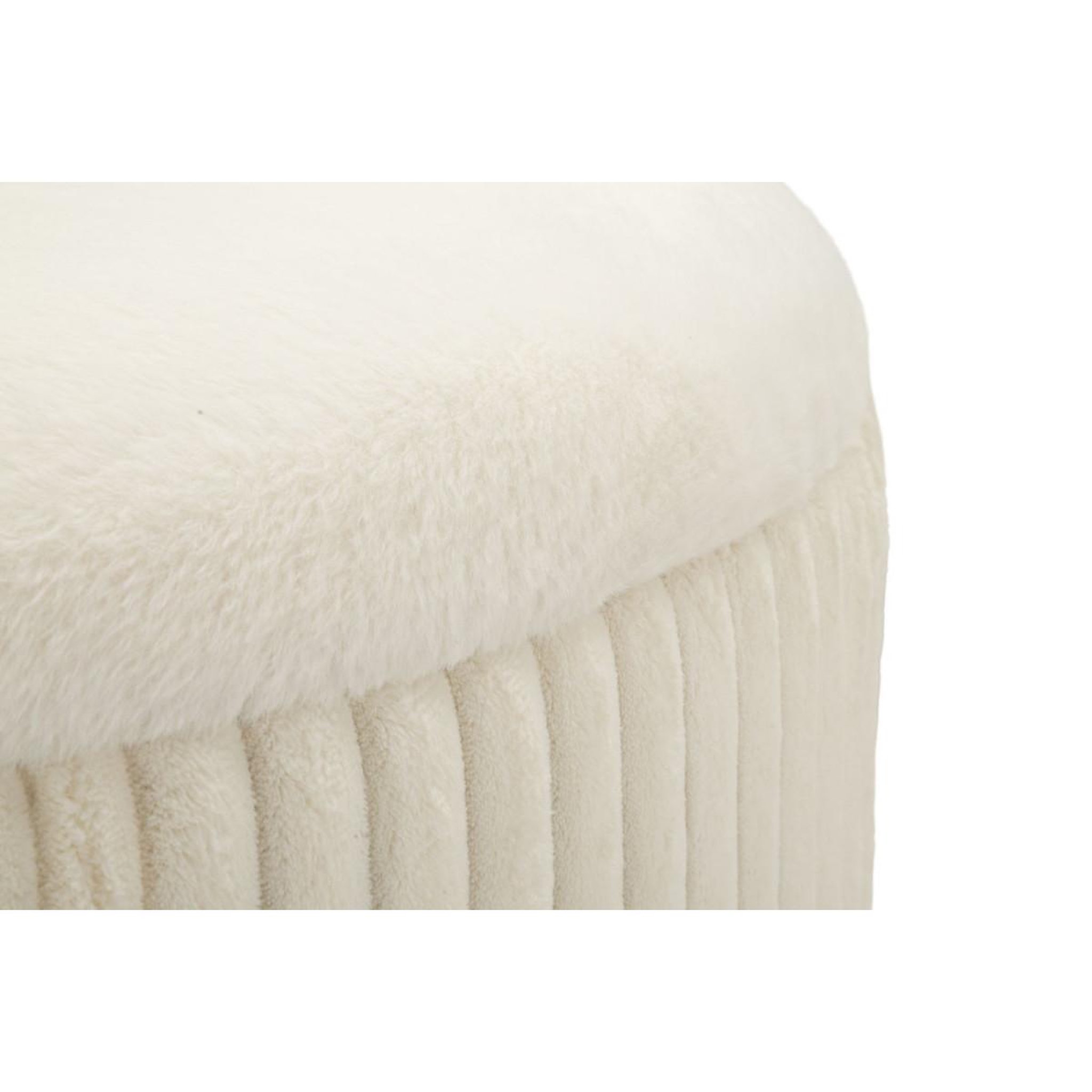 Voir la diapositive 4 : Paris Prix Pouf coffre xl  goteborg big  83cm blanc
