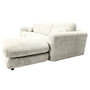Voir la diapositive 3 : LISA DESIGN Rachel - canapé d'angle droit 4 places en tissu bouclette