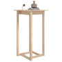 Voir la diapositive 5 : VIDAXL Table de bar 60x60x110 cm Bois massif de pin