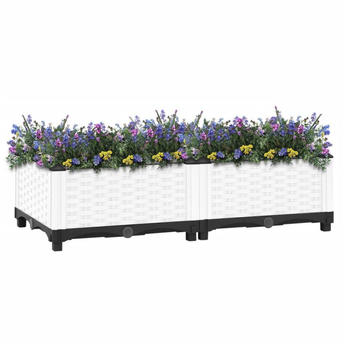 VIDAXL Lit sureleve 80x40x23 cm Polypropylene