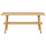 Voir la diapositive 2 : LISA DESIGN Saona - banc avec rangement - bambou naturel - 70 cm