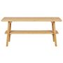 Voir la diapositive 2 : LISA DESIGN Saona - banc avec rangement - bambou naturel - 70 cm