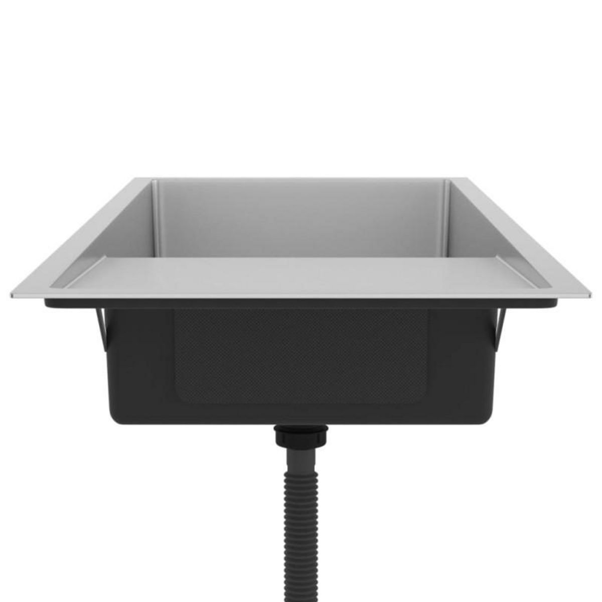 VIDAXL Évier de cuisine fait main Acier inoxydable