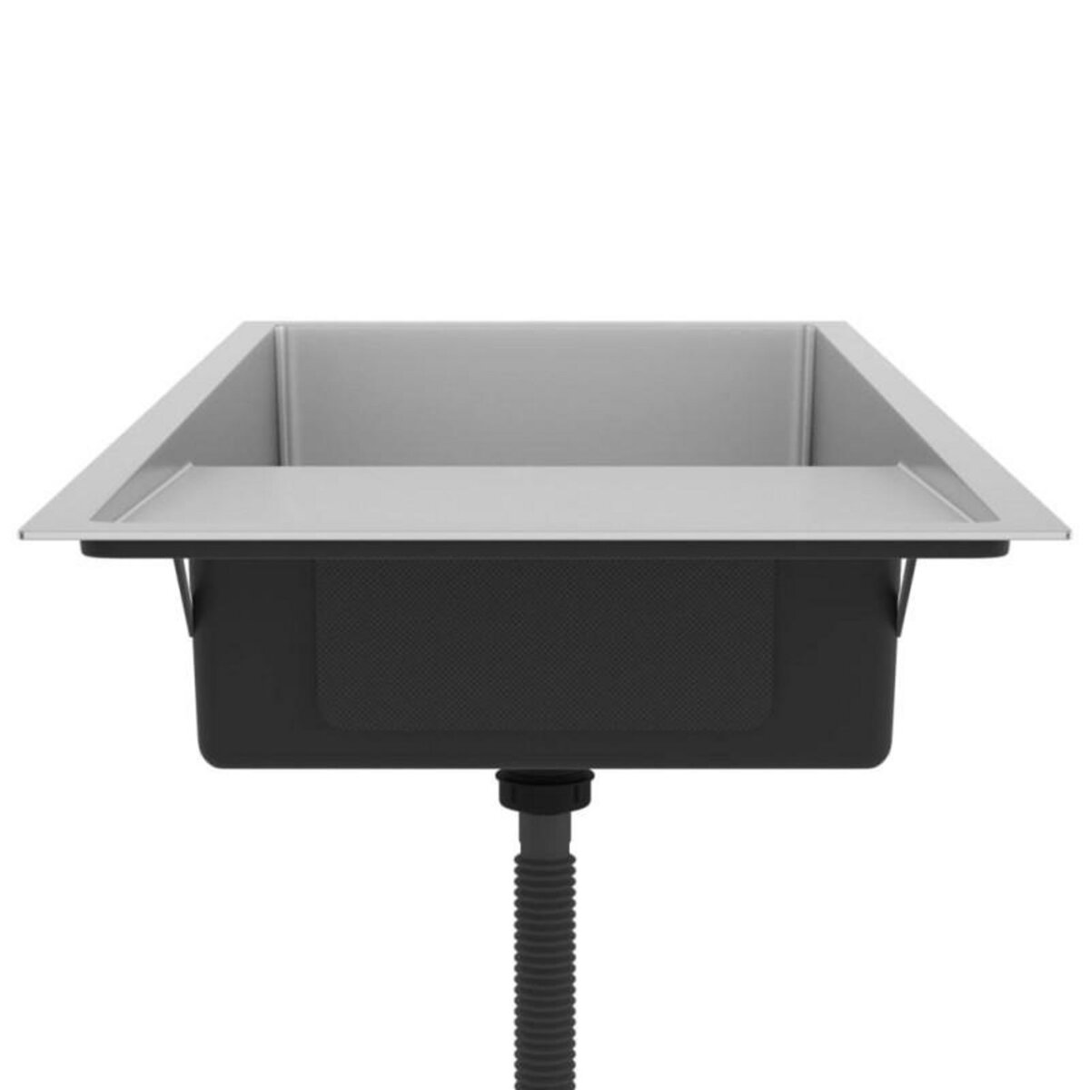 VIDAXL Évier de cuisine fait main Acier inoxydable