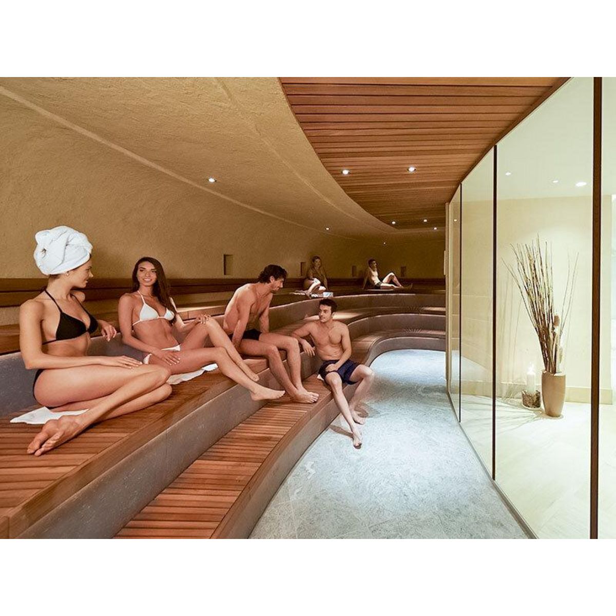 Smartbox Journée détente en Suisse dans le canton du Tessin : accès au spa et à l'espace Splash - Coffret Cadeau Bien-être