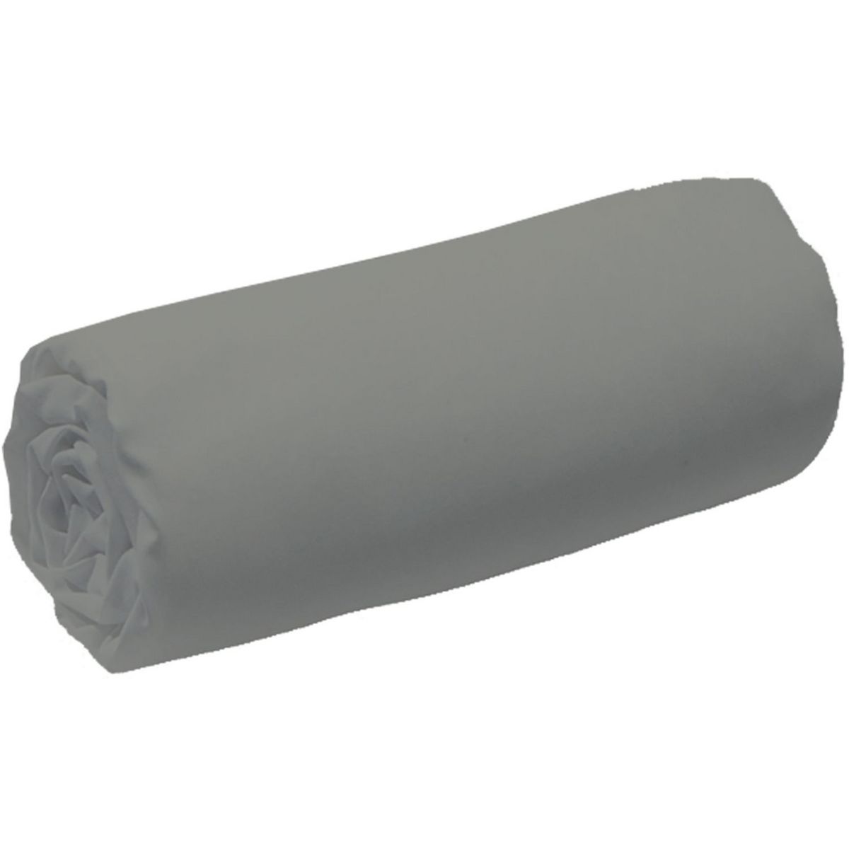 Drap housse uni en coton percale