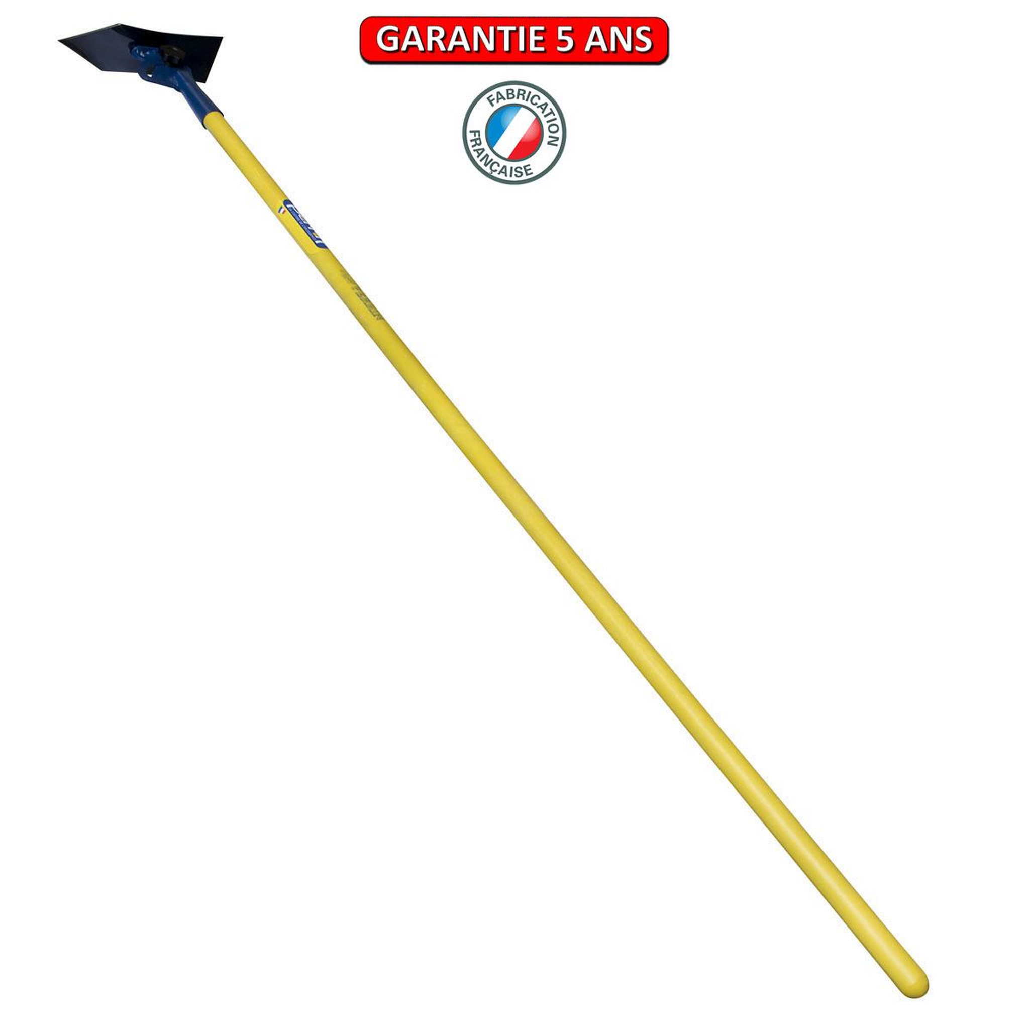OUTILS PERRIN Bineuse 5 lames - manche composite tube 150 cm - outil de désherbage