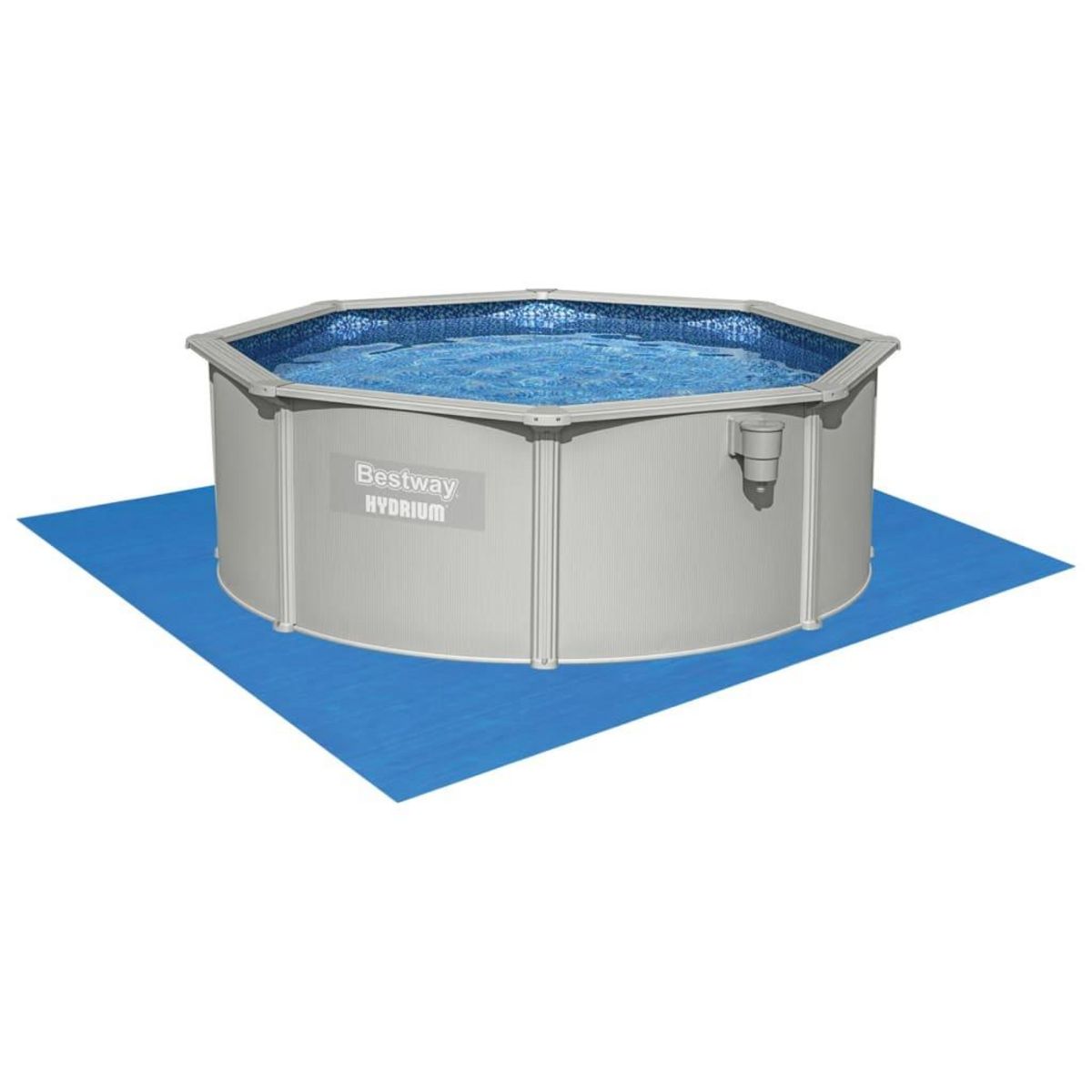 BESTWAY Bestway Piscine encadree hors sol ronde Hydrium 360x120 cm