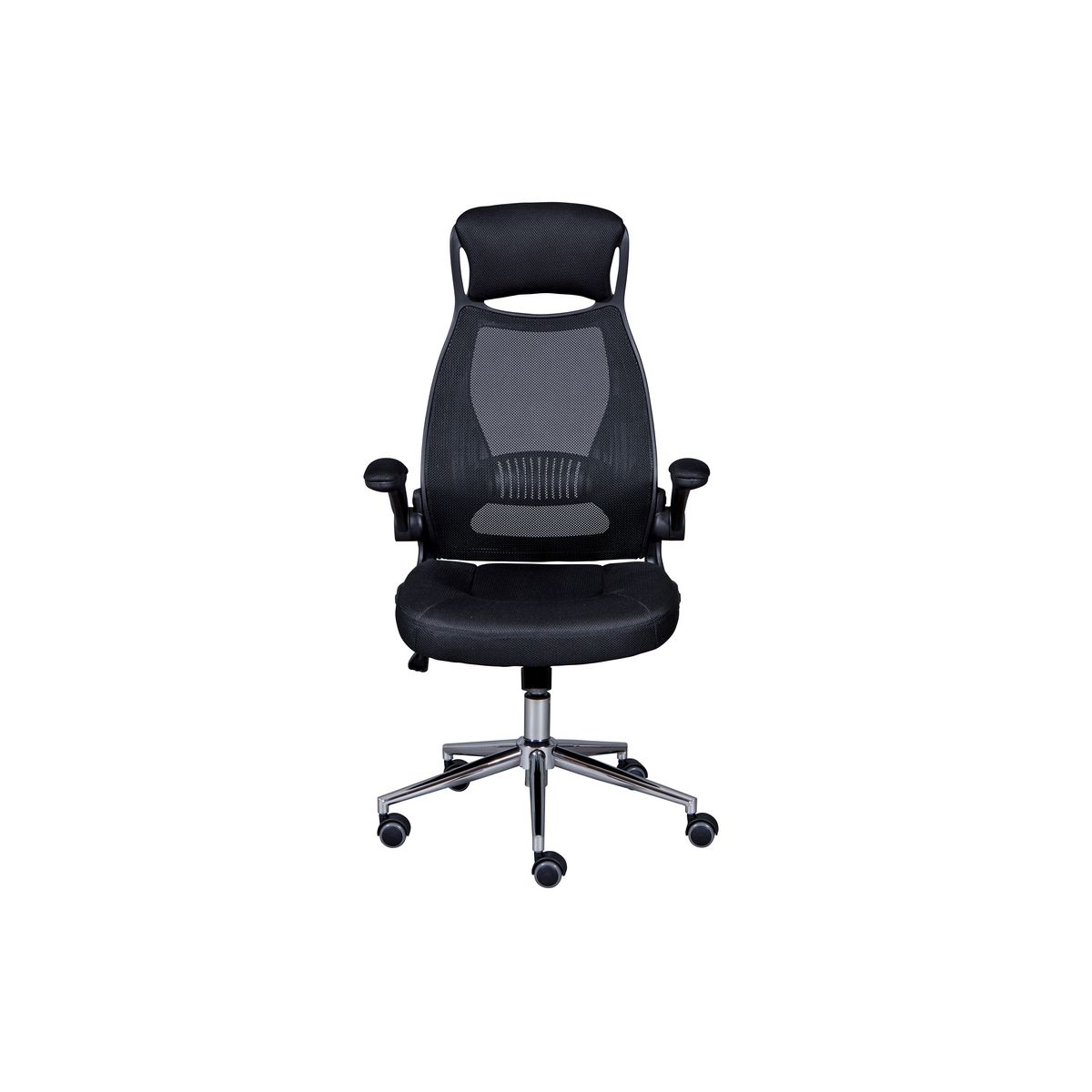 INTERLINK Chaise pivotante XL Tecwork noir