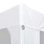Voir la diapositive 4 : VIDAXL Tente de reception 3x6 m PE Blanc