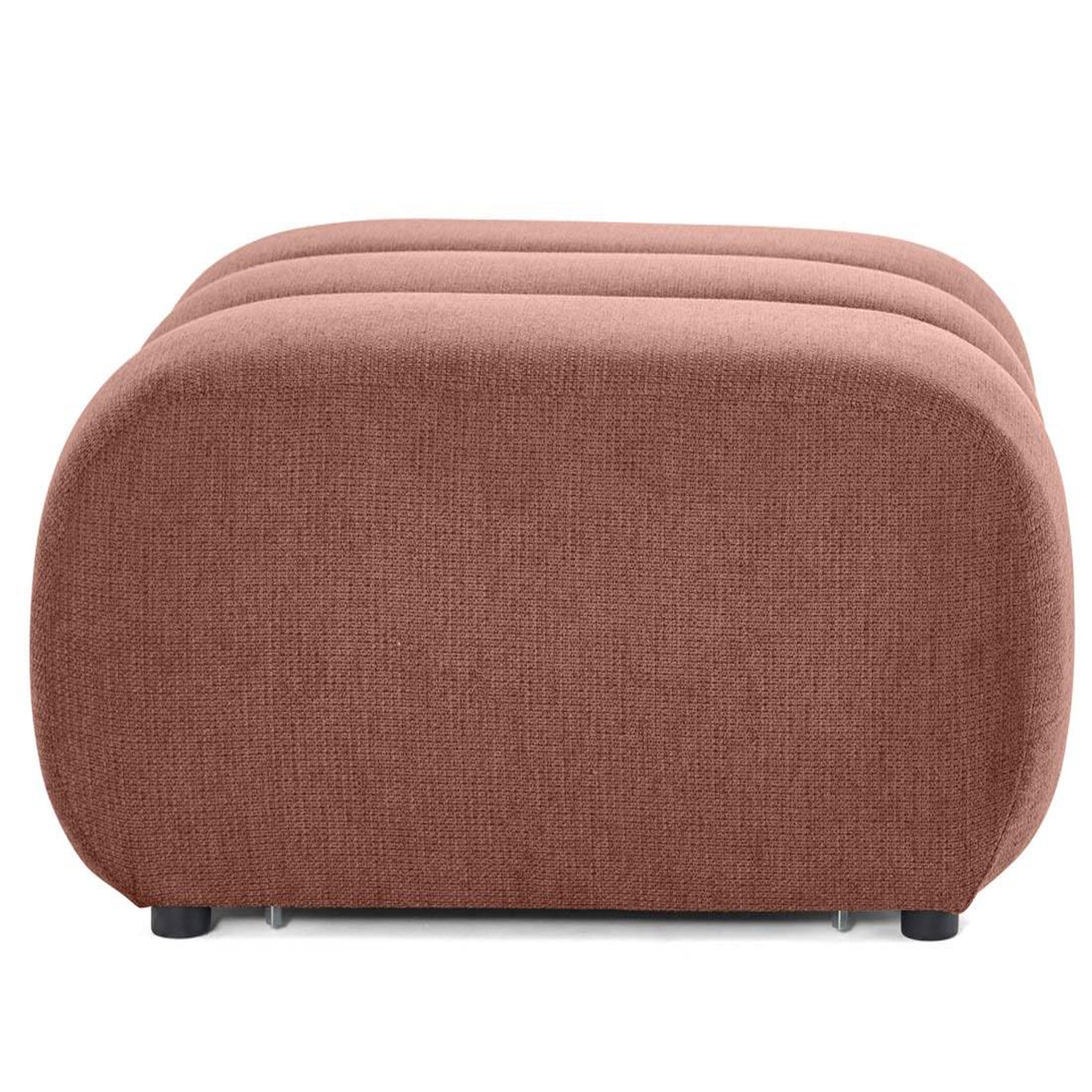 Voir la diapositive 4 : LISA DESIGN Debbie - pouf en tissu texturé