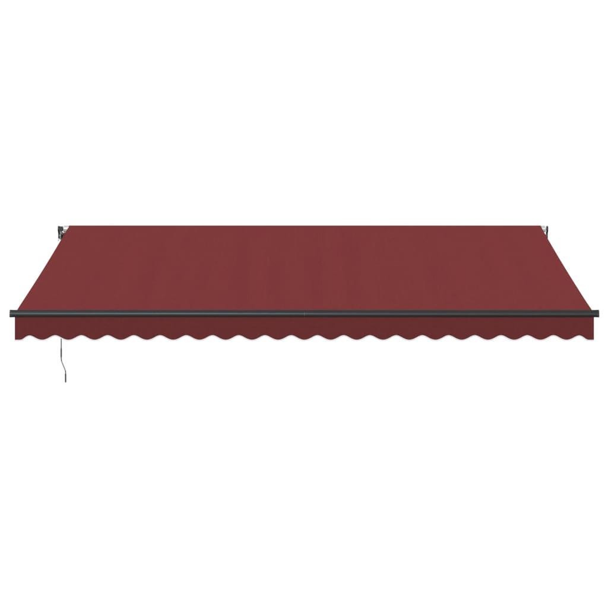 Voir la diapositive 3 : VIDAXL Auvent retractable automatique bordeaux 500x350 cm
