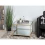 Voir la diapositive 4 : Paris Prix Table d'Appoint Carrée Design  Timana  60cm Or