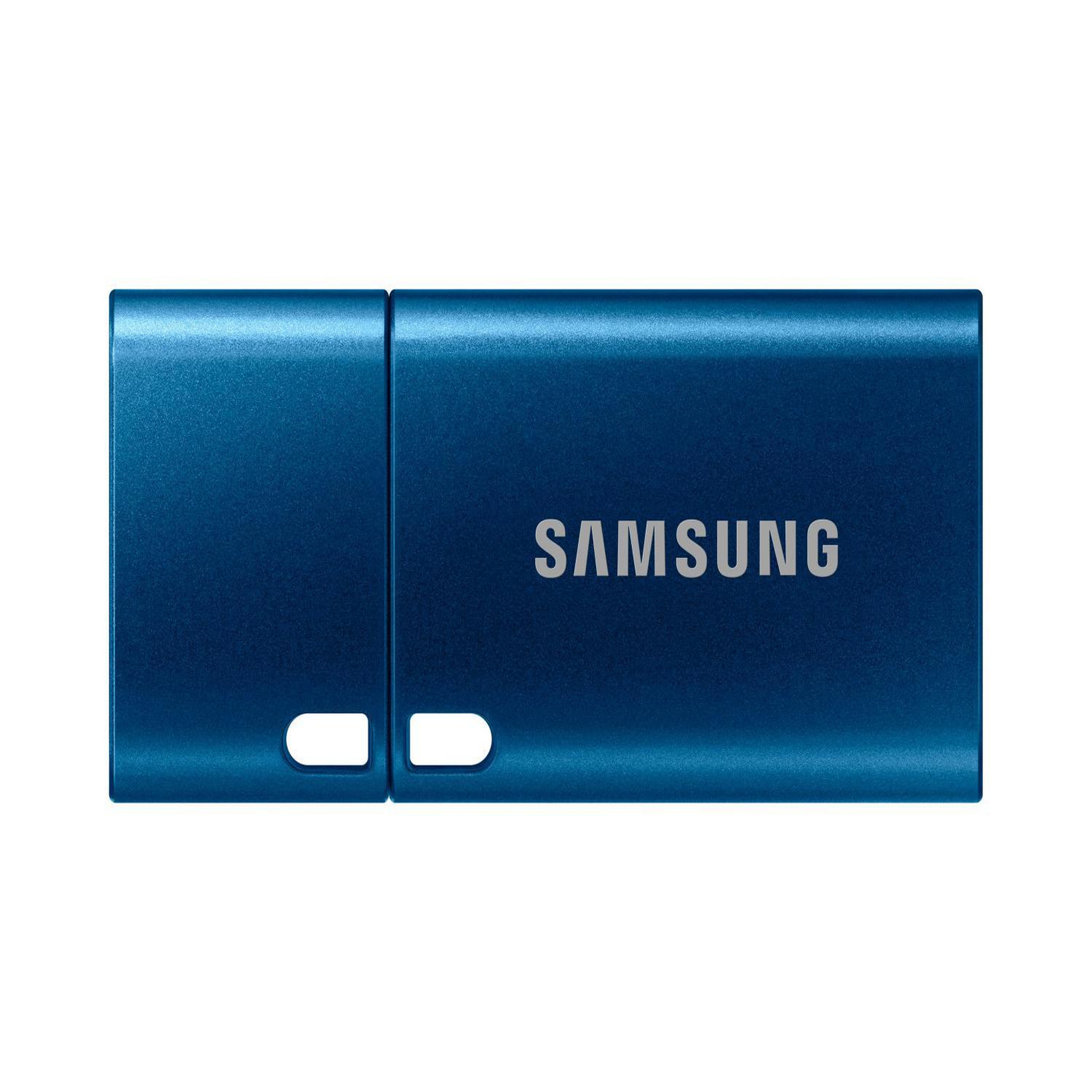 Voir la diapositive 2 : Samsung Clé USB Samsung MUF-256DA 256 Go USB-C 3.2 Gen 1 Bleu