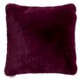 Voir la diapositive 1 : Paris Prix Coussin Imitation Fourrure  Cutie  45x45cm Violet