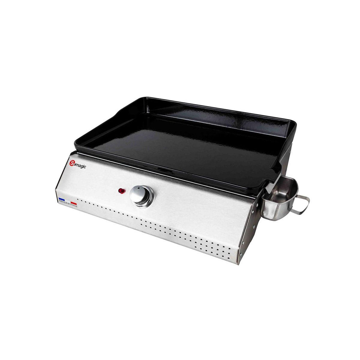 SOMAGIC Plancha électrique Telia avec cuve en inox 1 brûleur - Somagic