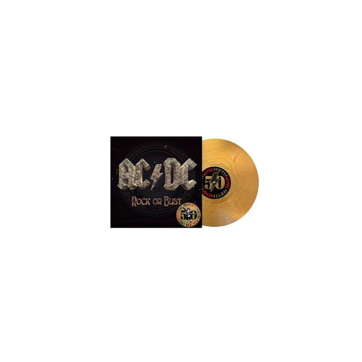COLUMBIA Rock Or Bust Édition Limitée Vinyle Or