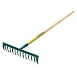 Leborgne Râteau Duopro 16 dents courbes - sans manche