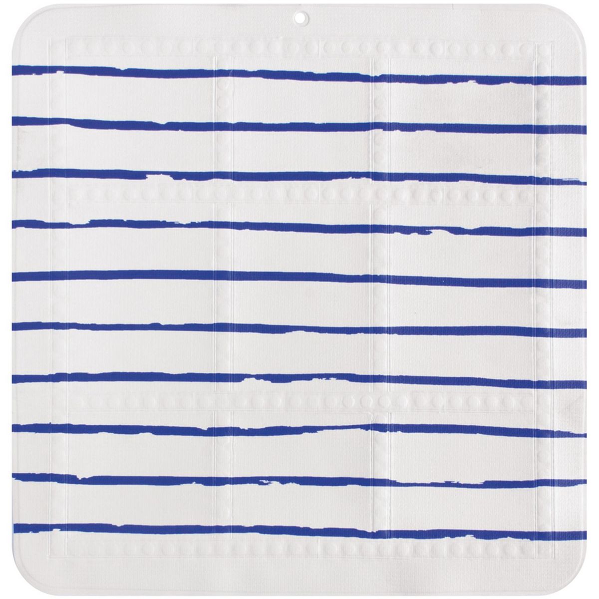 Tapis de bain antidérapant imprimé motifs rayures SAILOR