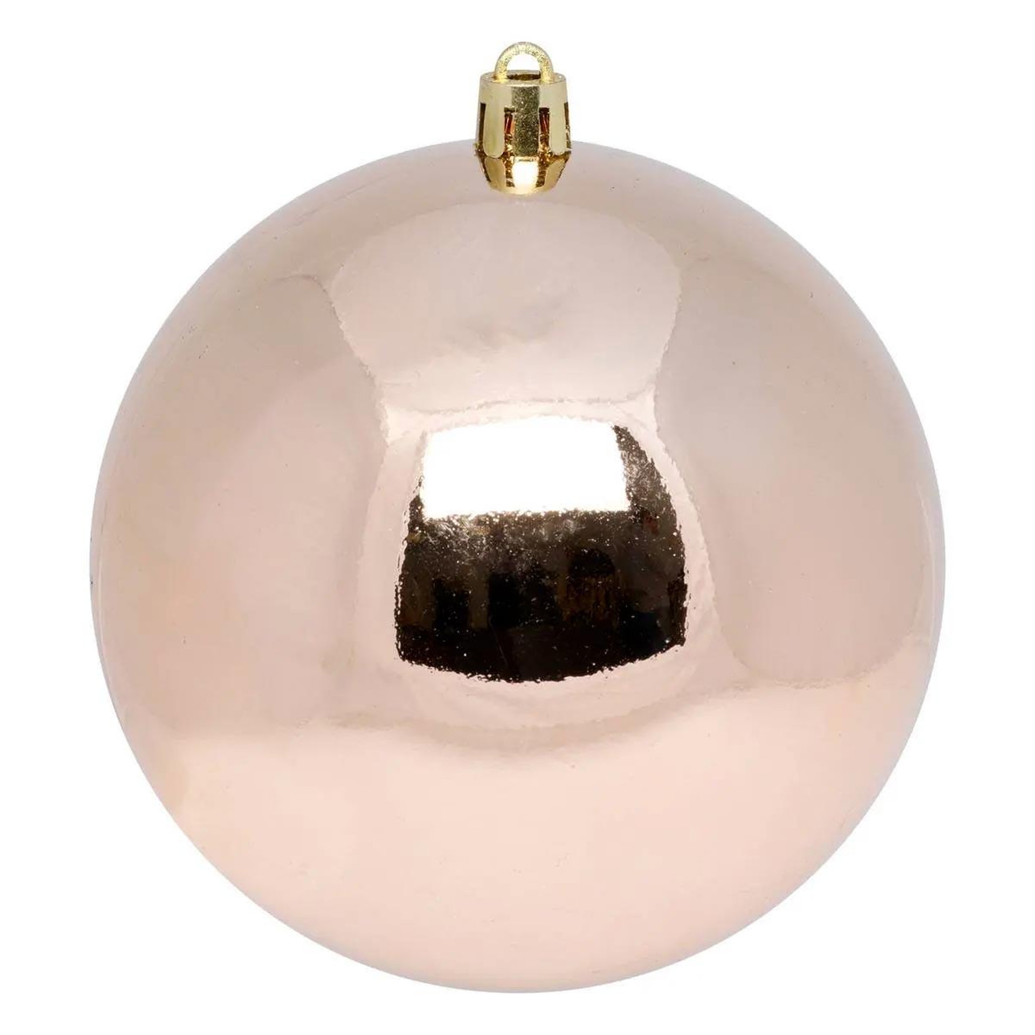 Voir la diapositive 4 : ATMOSPHERA Lot de 4 boules de noël  jokli  10cm nude