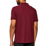 Voir la diapositive 2 : CALVIN KLEIN JEANS Polo Bordeaux Homme Calvin Klein Jeans Ss Monogram Pique