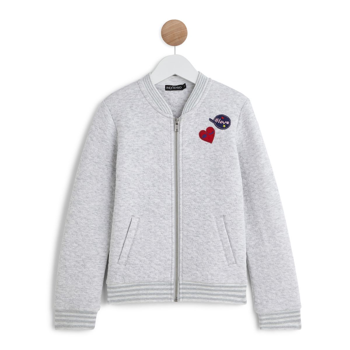 IN EXTENSO Sweat zippé fille