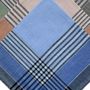 Voir la diapositive 3 : VANDERSICKEL Lot de 12 mouchoirs Homme 38x38cm 100% coton