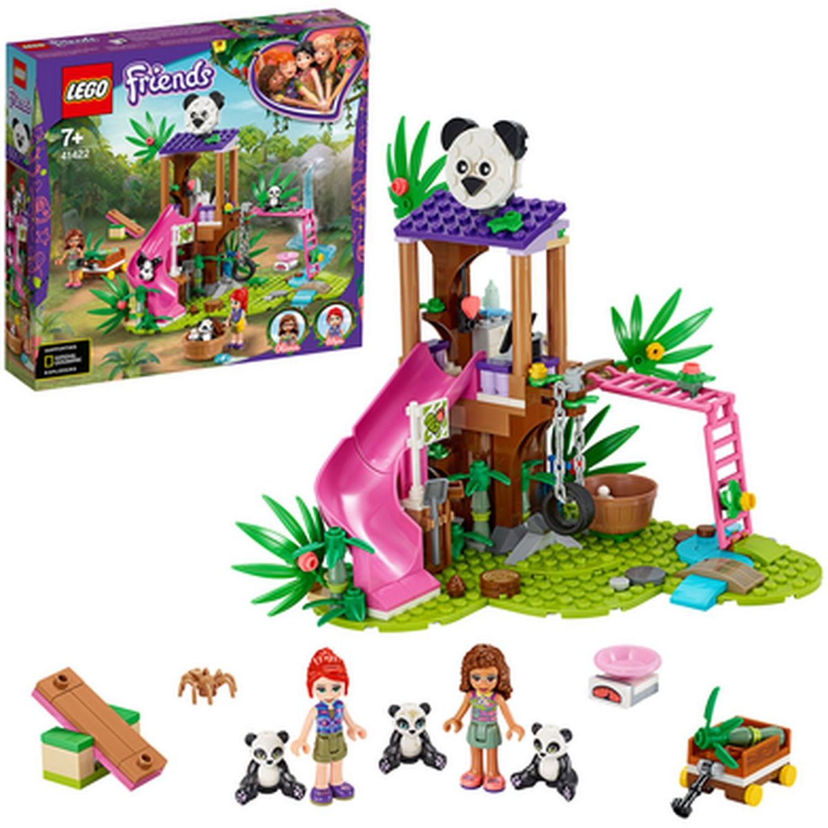 LEGO Friends 41422 La cabane des pandas dans la jungle
