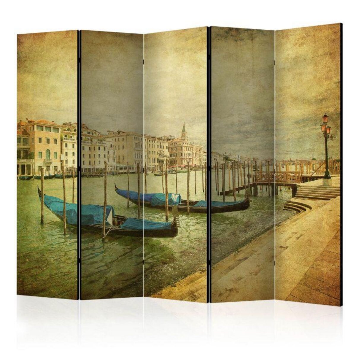 Paris Prix Paravent 5 Volets  Grand Canal, Venice Vintage  172x225cm