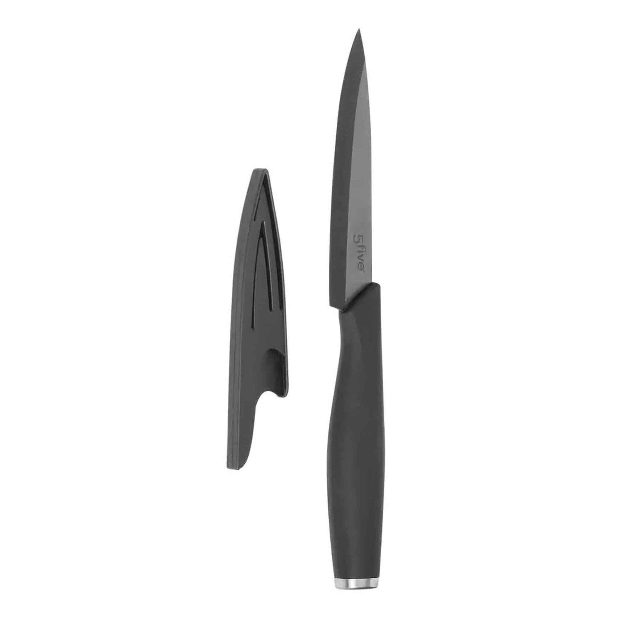 FIVE Couteau d'office & cache lame  cera  20cm noir