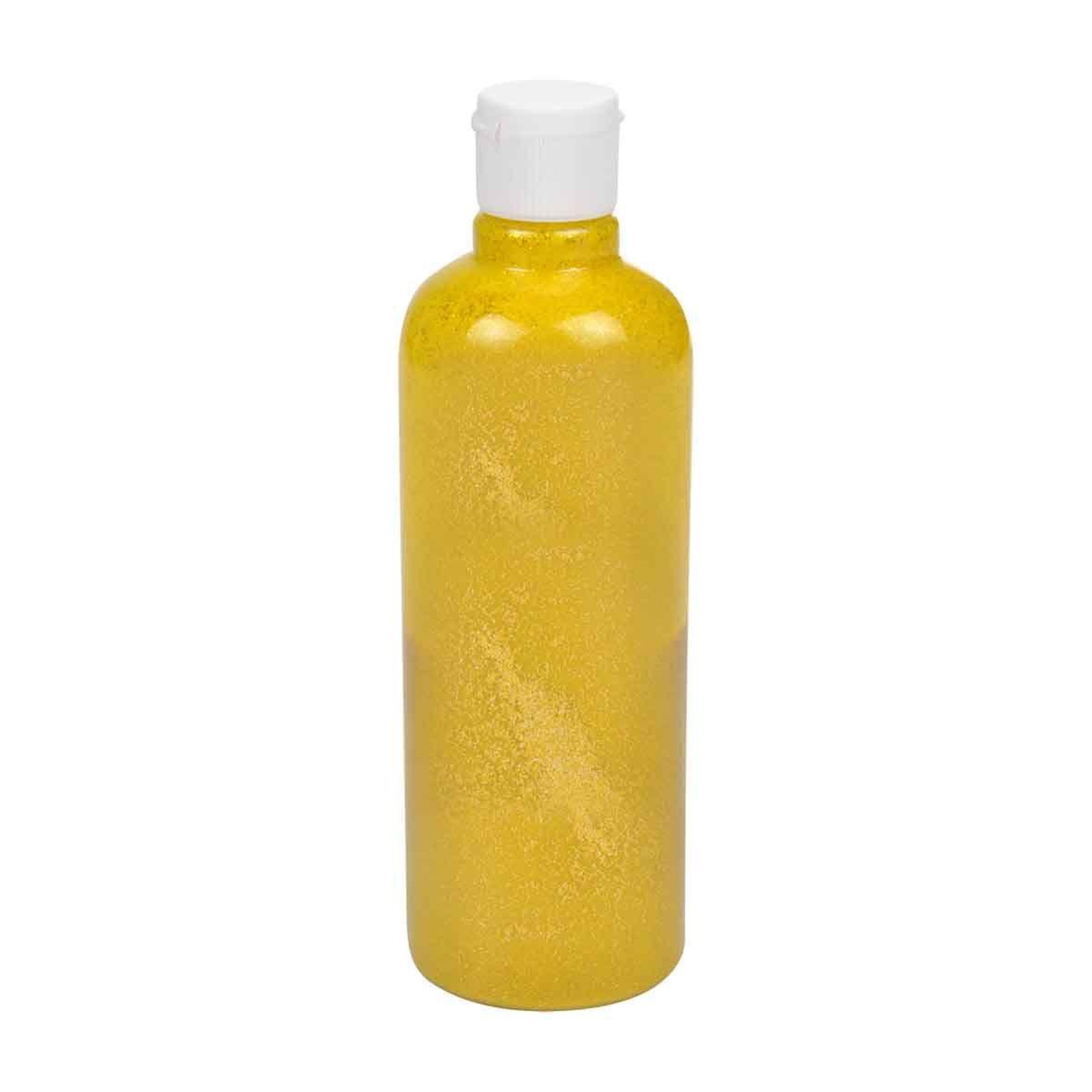 Voir la diapositive 1 : HOMEA Flacon de Peinture  Paillettes  500ml Or