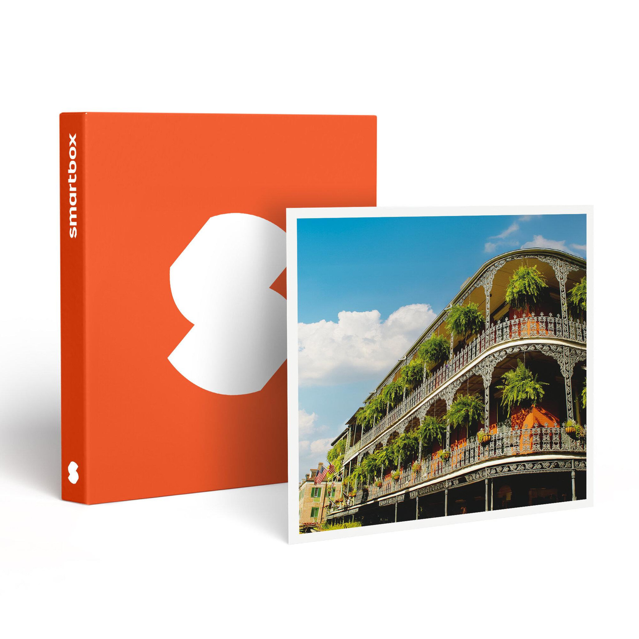 Smartbox City trip en louisiane : 8 jours en hôtels 3* avec visites des lieux incontournables - coffret cadeau séjour