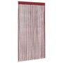 Voir la diapositive 3 : VIDAXL Rideau en fils 2 pcs 100 x 250 cm Bordeaux