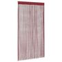 Voir la diapositive 3 : VIDAXL Rideau en fils 2 pcs 100 x 250 cm Bordeaux