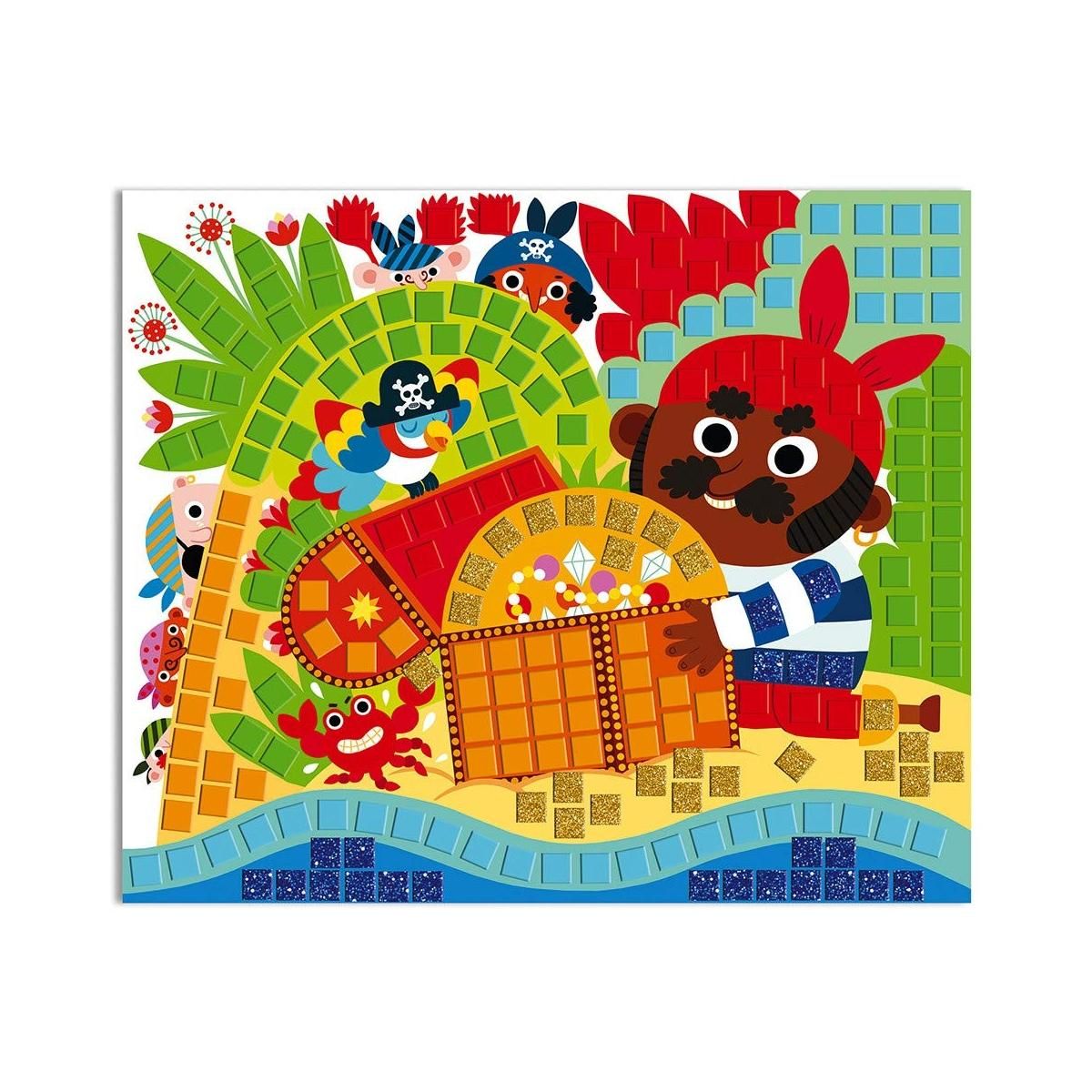 Juratoys-Janod Mosaiques Pirates   Janod