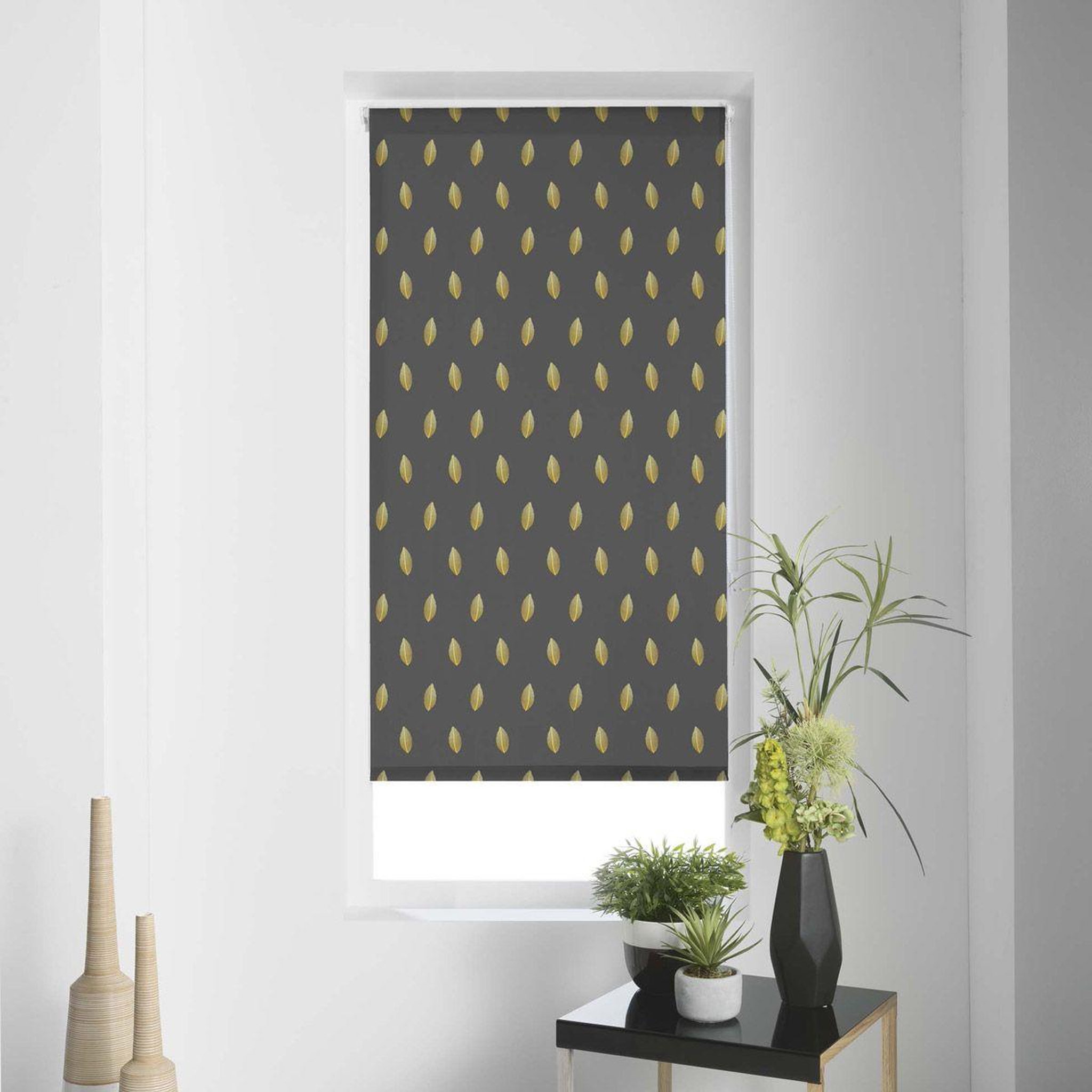 Douceur d'Intérieur Store enrouleur tamisant  verdura  120x180cm anthracite