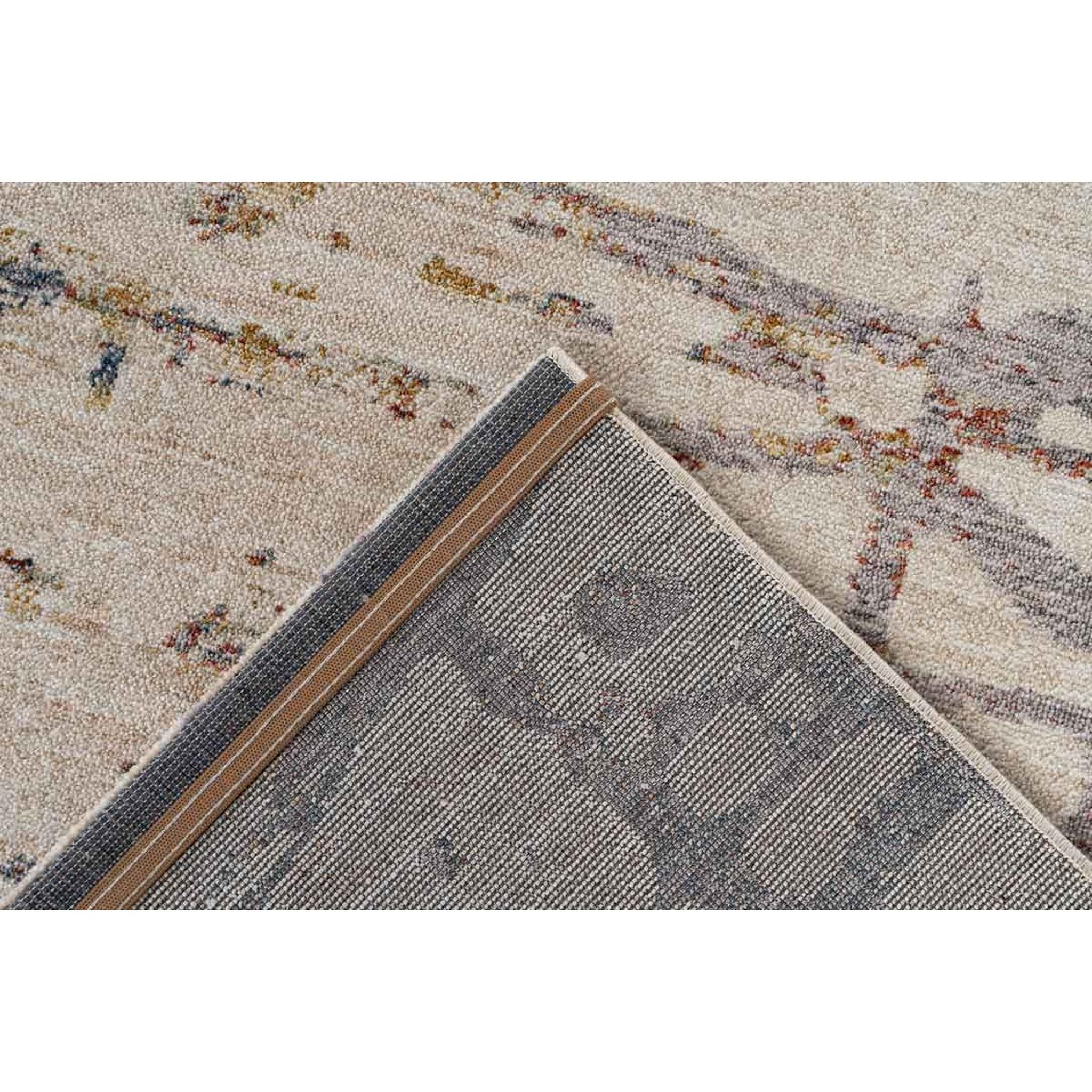 Voir la diapositive 4 : Paris Prix Tapis Tissé Imprimé Abstrait  Jaka  Crème