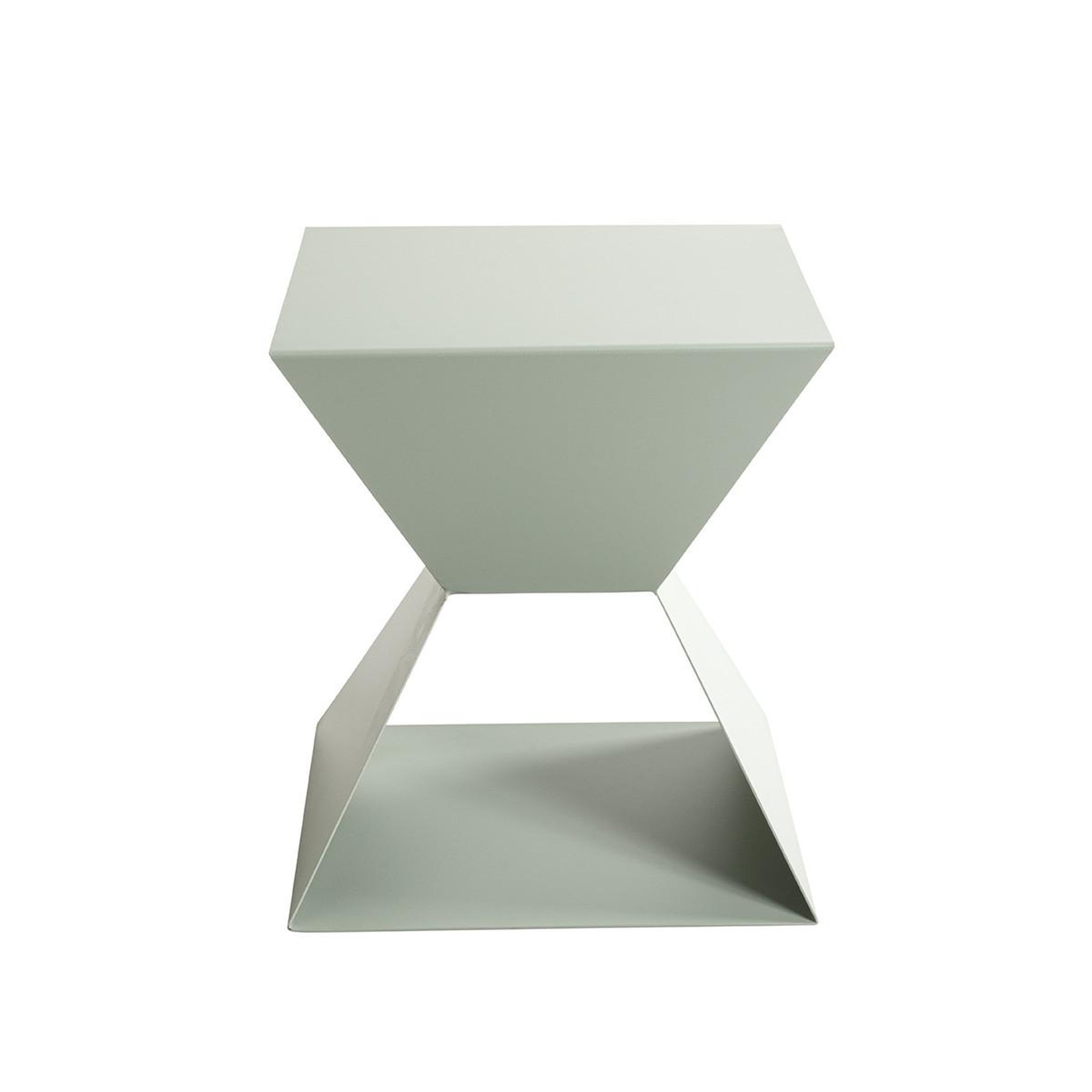 Voir la diapositive 2 : Paris Prix Table d'Appoint Design  Sablier  45cm Vert Sauge