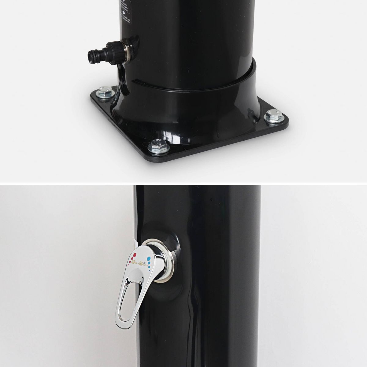 SWEEEK Douche solaire d'extérieur Fontana pour piscine. terrasse et jardin. réservoir de 20L