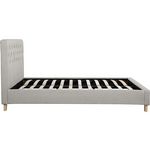 Habitat et Jardin Lit double  Emmy  - 140 x 190 cm - Beige