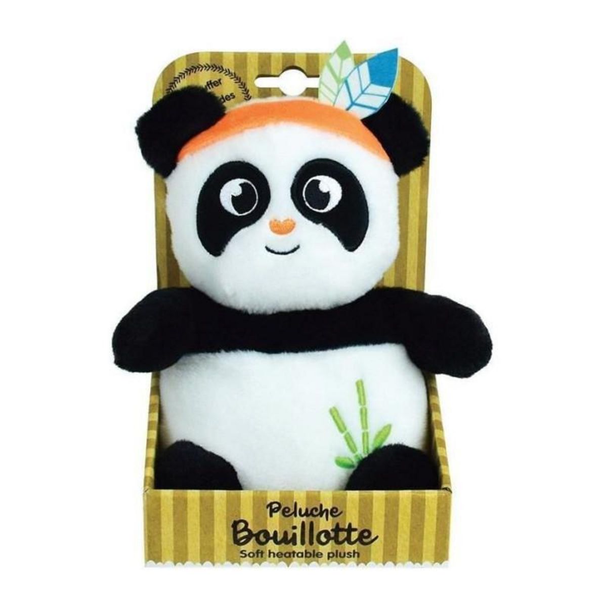 JEMINI INDIAN PANDA Peluche bouillotte +/- 21 cm