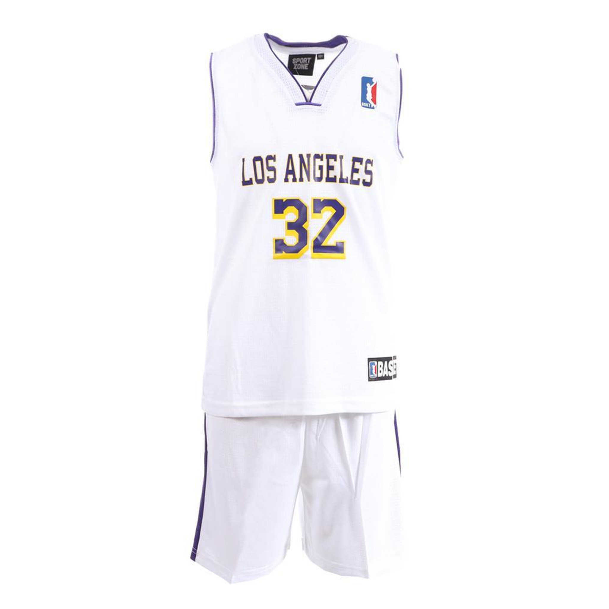Voir la diapositive 1 : SPORTZONE Los Angeles Ensemble de basket Noir/Orange Enfant Sport Zone