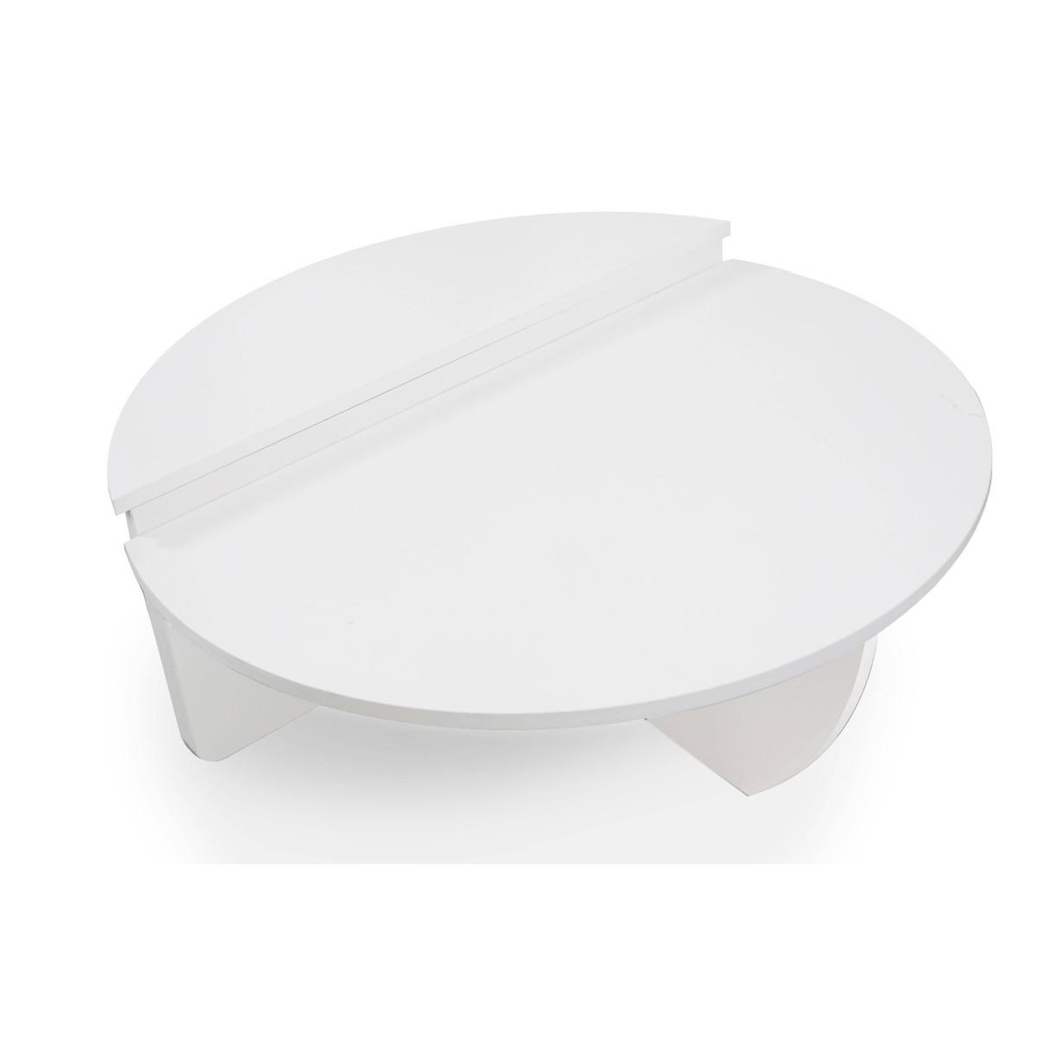 Voir la diapositive 3 : Paris Prix Lot de 2 tables basses design  armango  90cm blanc