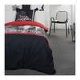 Voir la diapositive 1 : Today TODAY Clem Parure de lit Coton 1 personne - 140 x 200 cm - Imprime Rouge