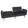 Voir la diapositive 6 : The Home Deco Factory Canapé convertible en velours Giulia