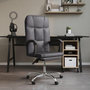 Voir la diapositive 1 : VIDAXL Fauteuil inclinable de bureau Gris Similicuir