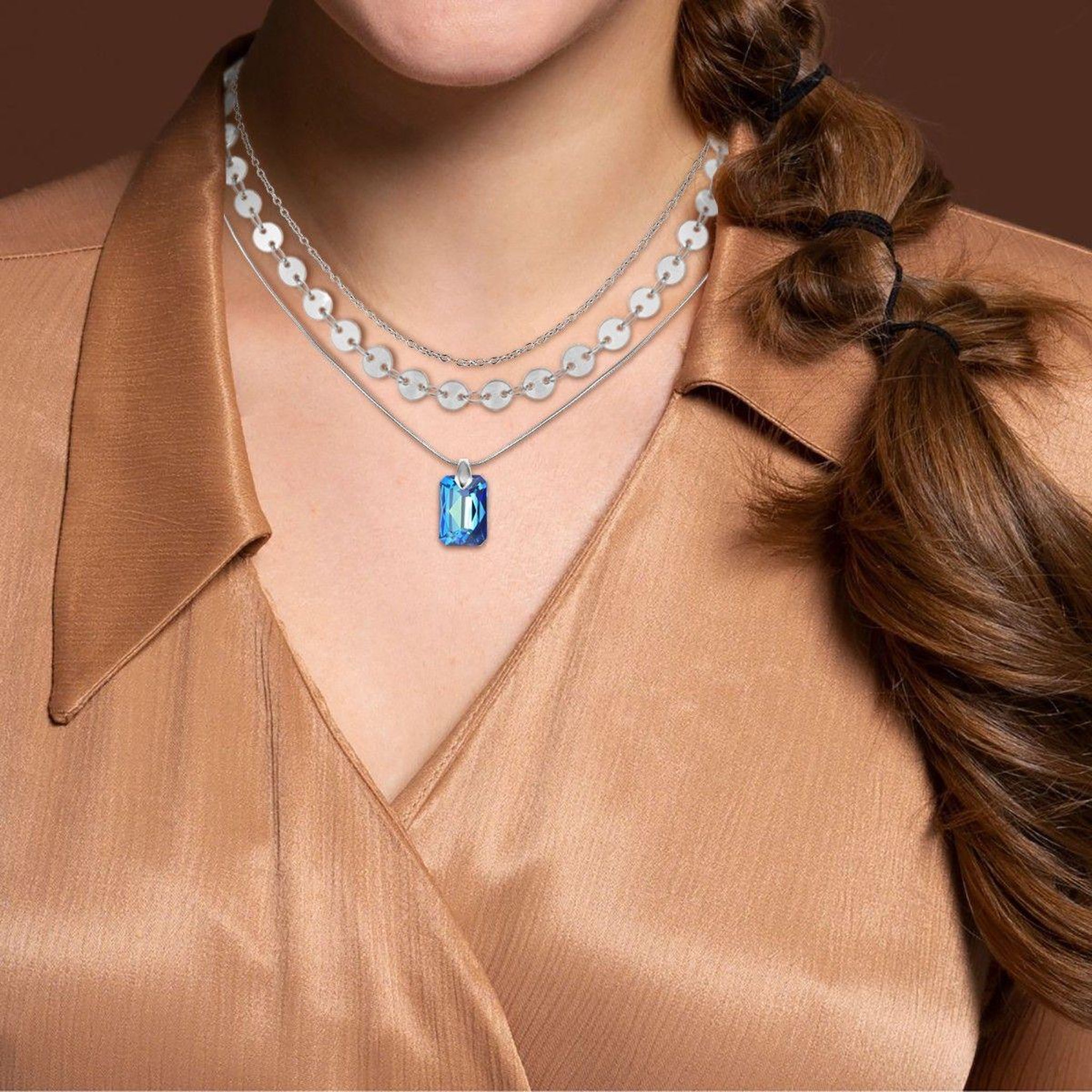 Voir la diapositive 2 : SC CRYSTAL Set de 3 colliers par SC Crystal®