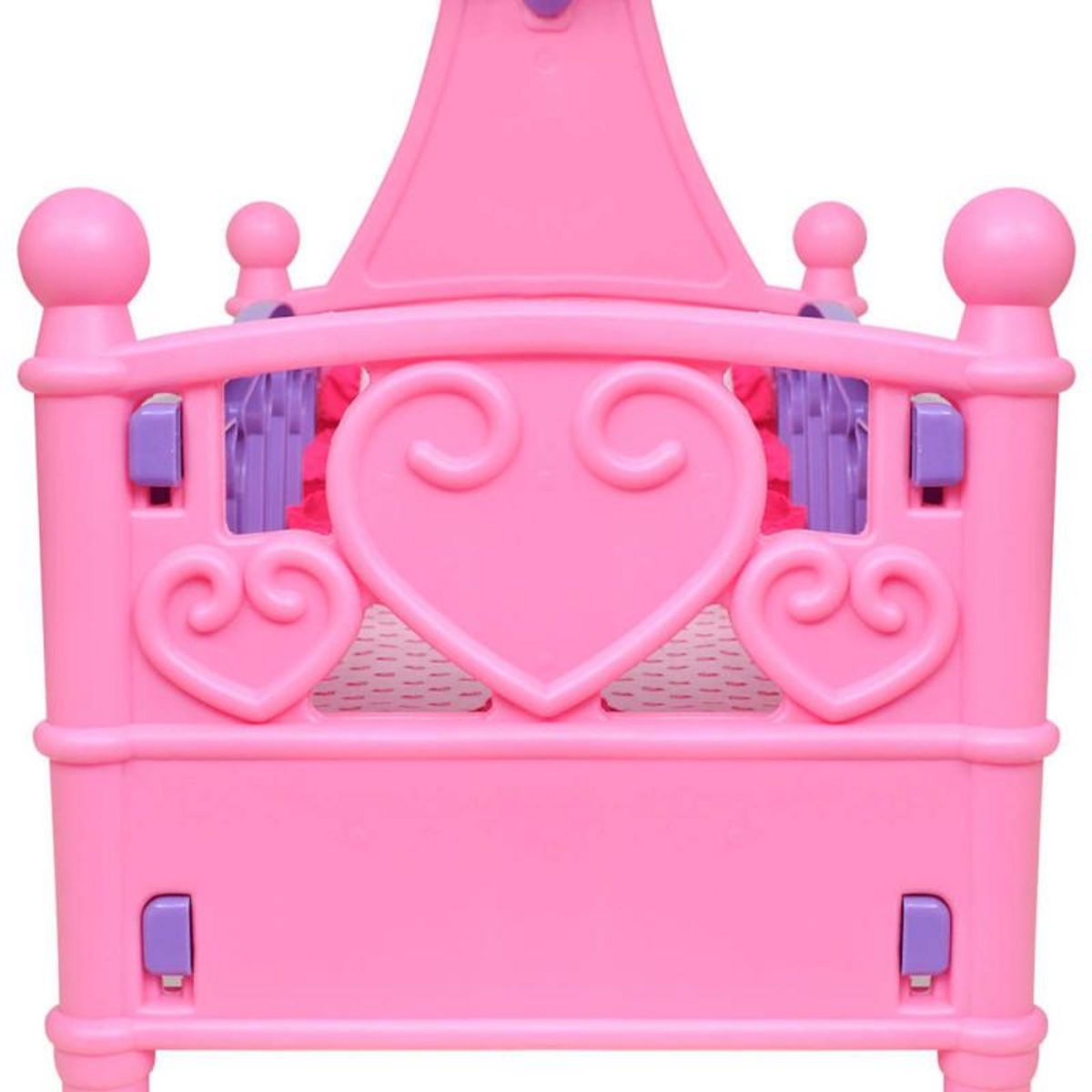 VIDAXL Lit de poupée pour chambre d enfants Rose et violet