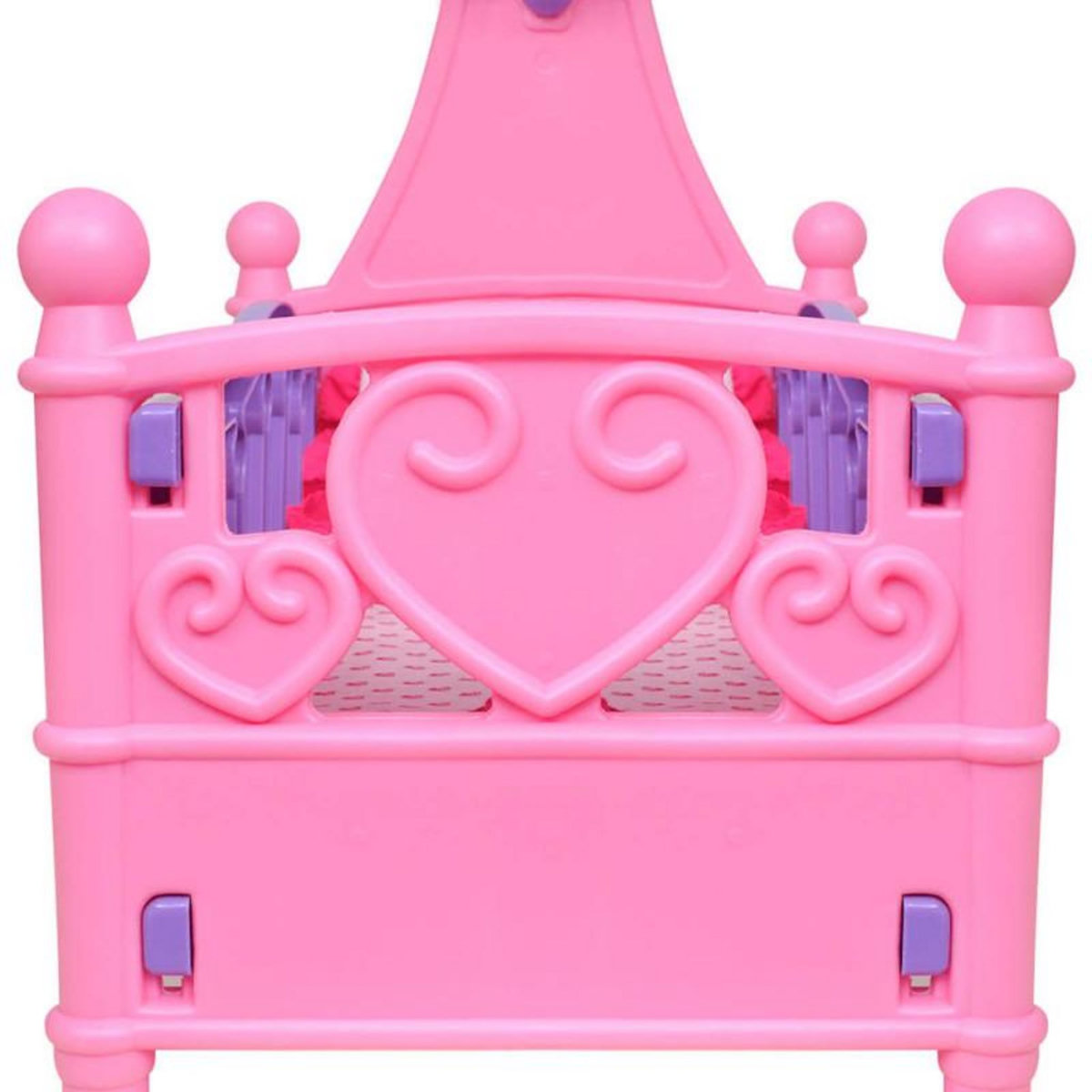 VIDAXL Lit de poupée pour chambre d enfants Rose et violet